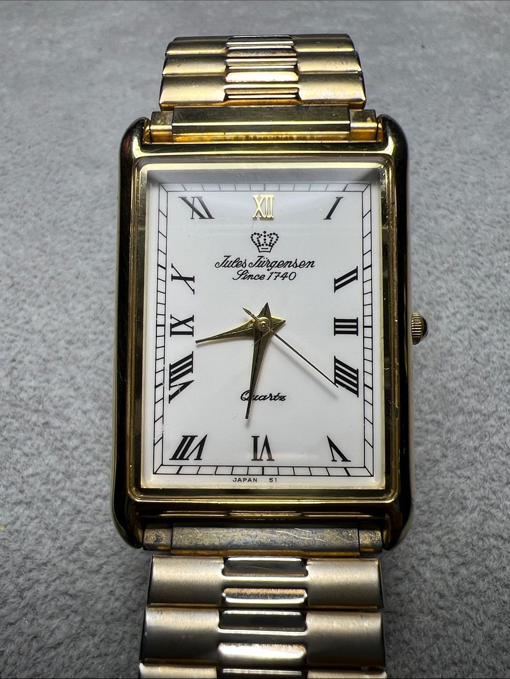 Jules Jurgensen Tank Watch Vintage